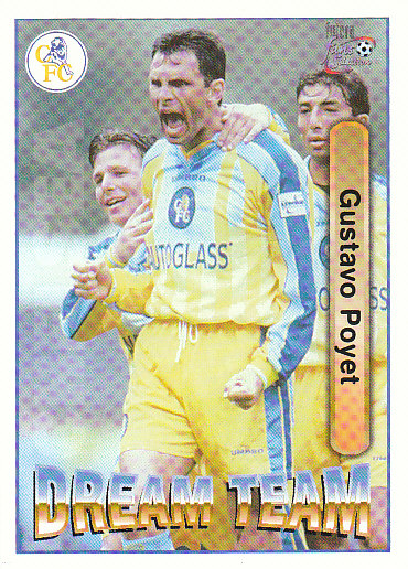 Gustavo Poyet Chelsea 1997/98 Futera Fans' Selection #66